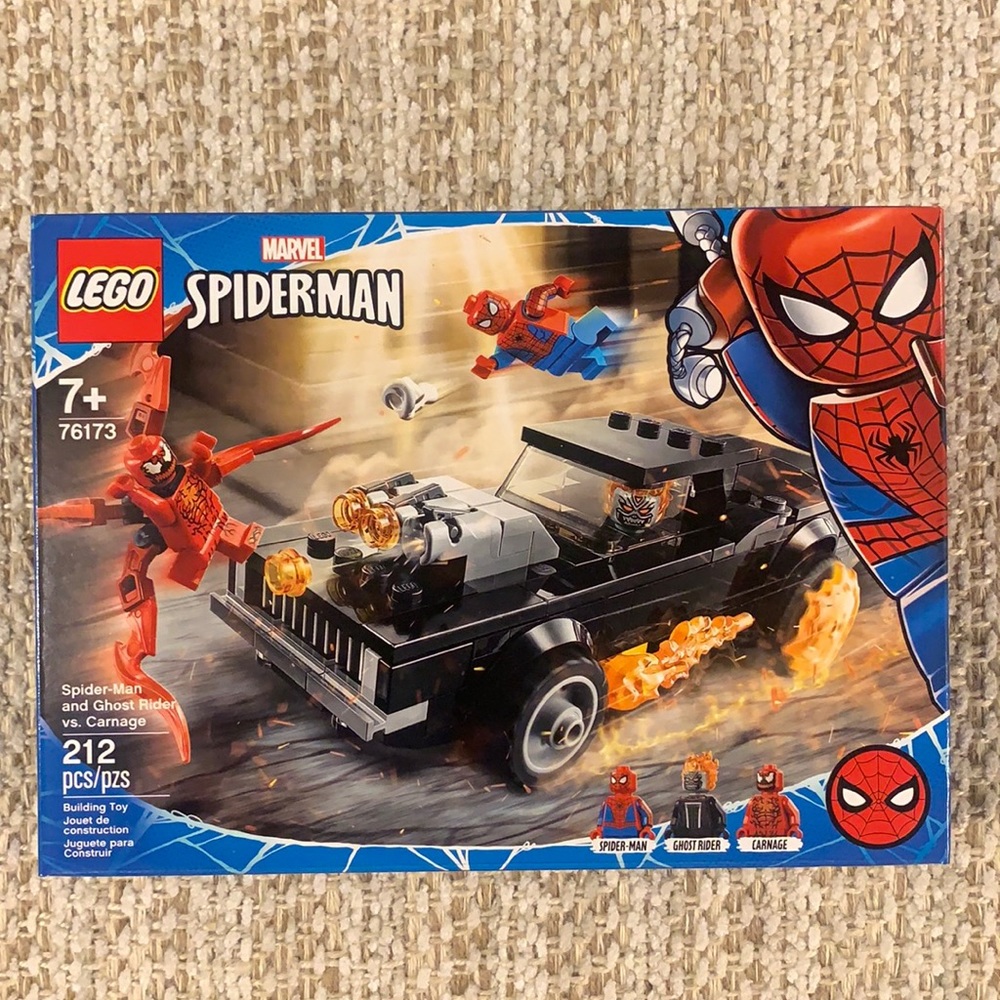 LEGO 76173 Marvel Spider-Man: Spider-Man and Ghost Rider vs. Carnage New
